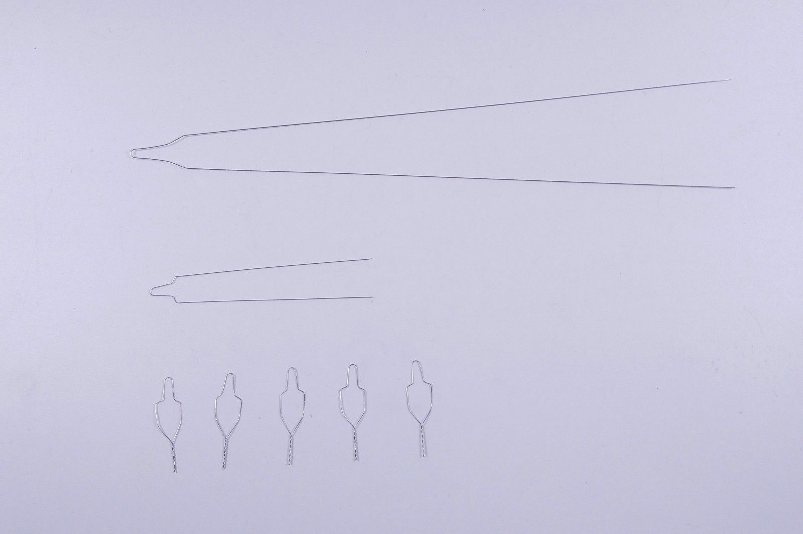 100 Dental Orthodontic Bracket Preformed Ties Ligature Wire Long/Shorty/Twisted