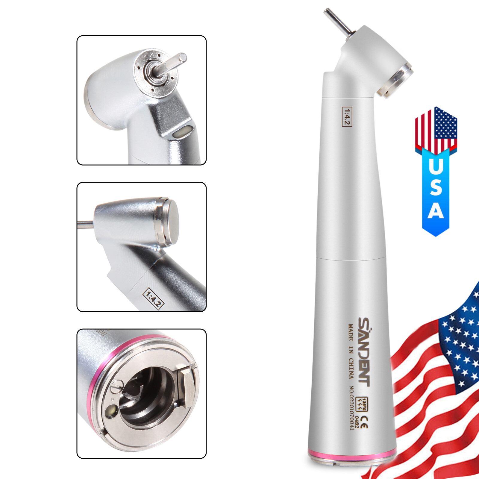 NSK type Dental Contra Angle 1:5/1:4.2/4:1/20:1 /4:1 Hygiene Prophy Handpiece