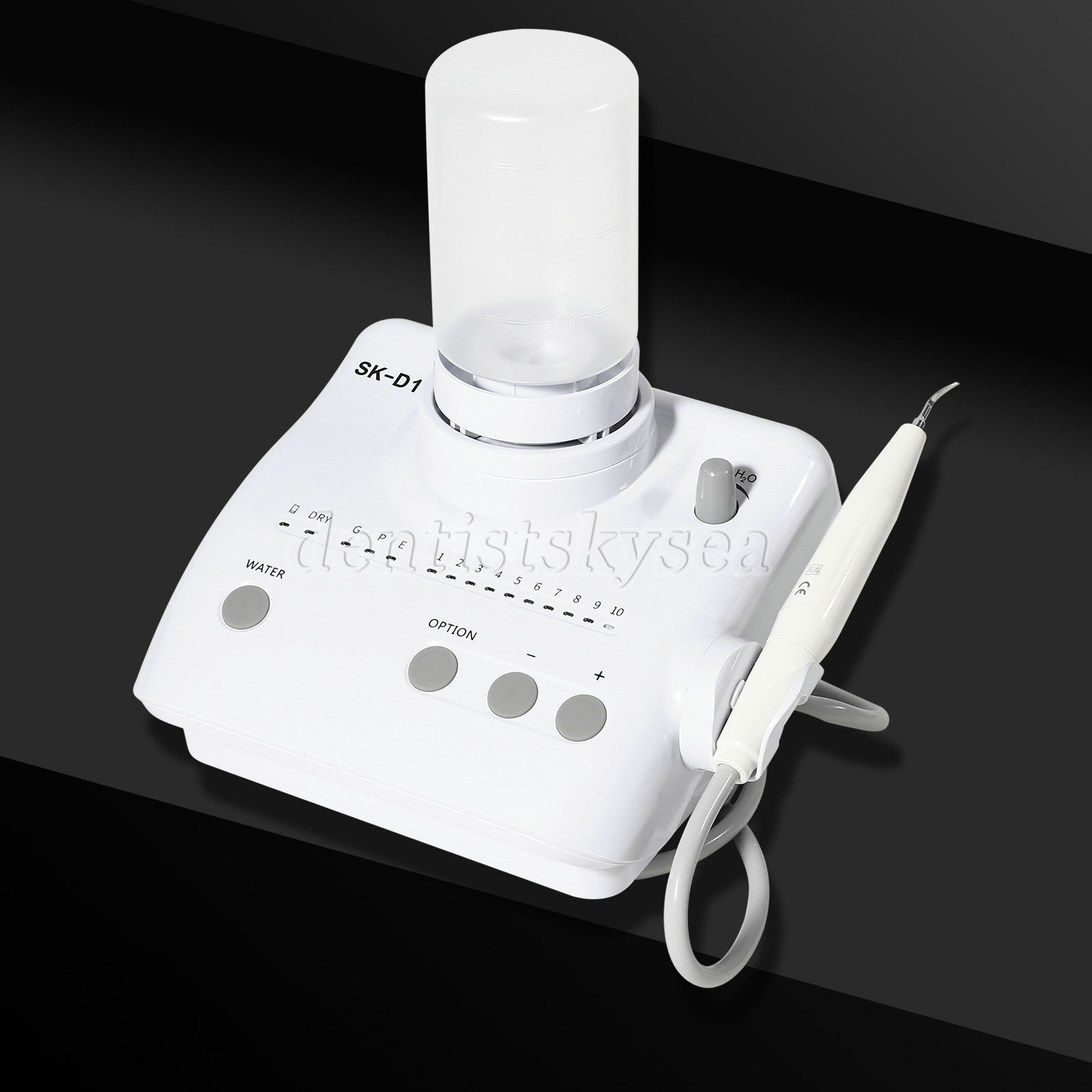 Dental Ultrasonic Piezo Scaler w/ 2 Water Bottles Handpiece for DTE SATELEC USA