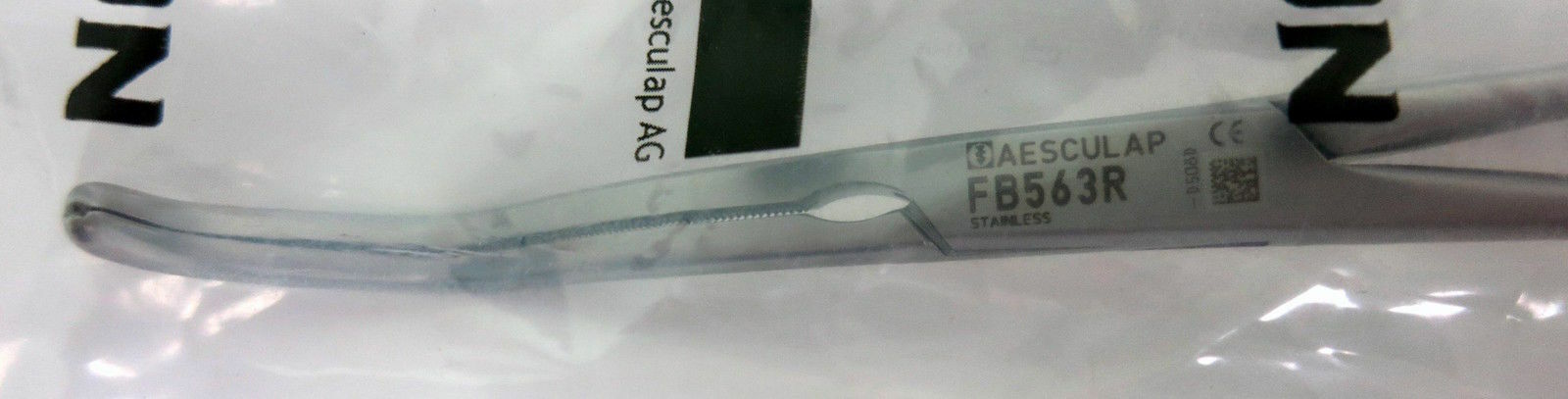 B Braun / Aesculap FB563R Cooley Pediatric Forceps 24mm, 160mm