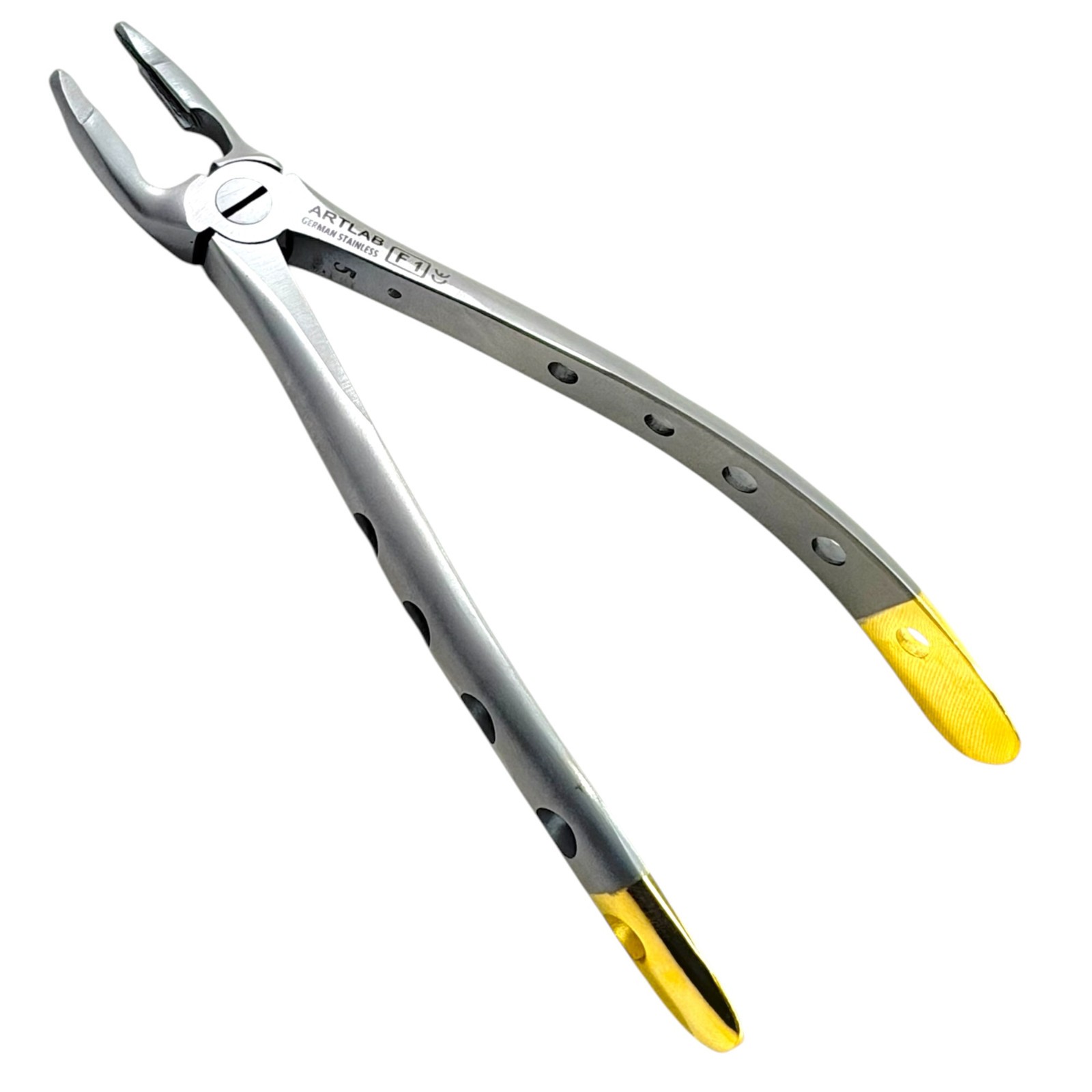 DENTAL TOOTH EXTRACTION FORCEPS F1 ATRAUMATIC UPPER MOLAR GERMAN PREMIUM 2PCS