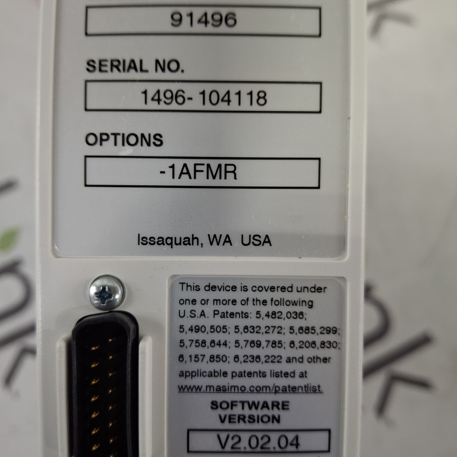 Spacelabs Healthcare 91496 Multiparameter Module