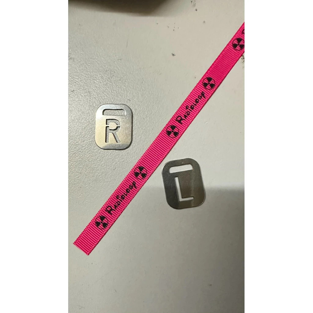 Stainless Steel Xray Markers L&R Set | Anatomical Indicator for Radiographers