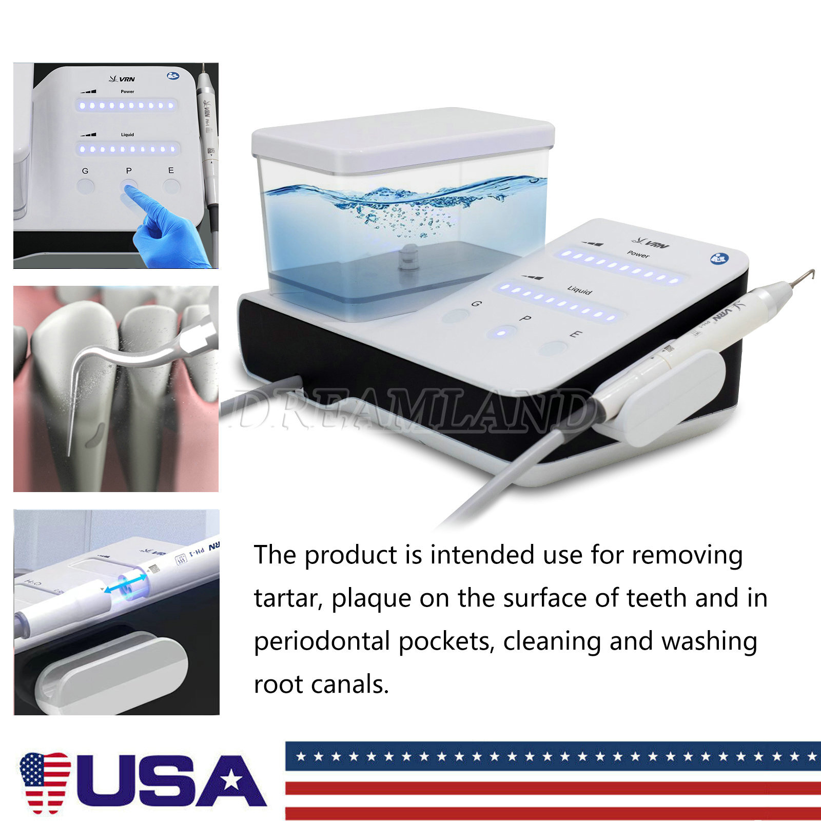 Dental Chair Unit PU Leather Computer Controlled DC Motor + Stool Kit