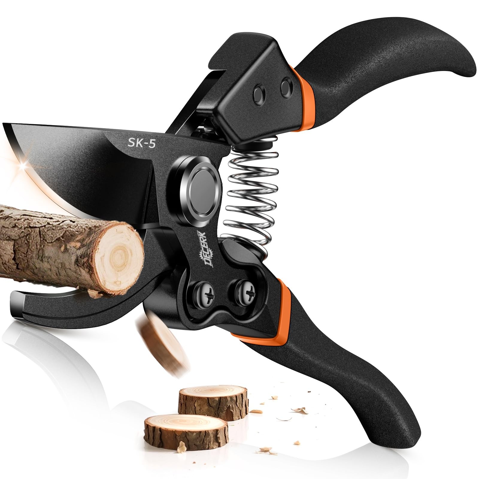 Decerk 8.5 Professional – 4X Easier Ultra Sharp Japanese Steel Titanium
