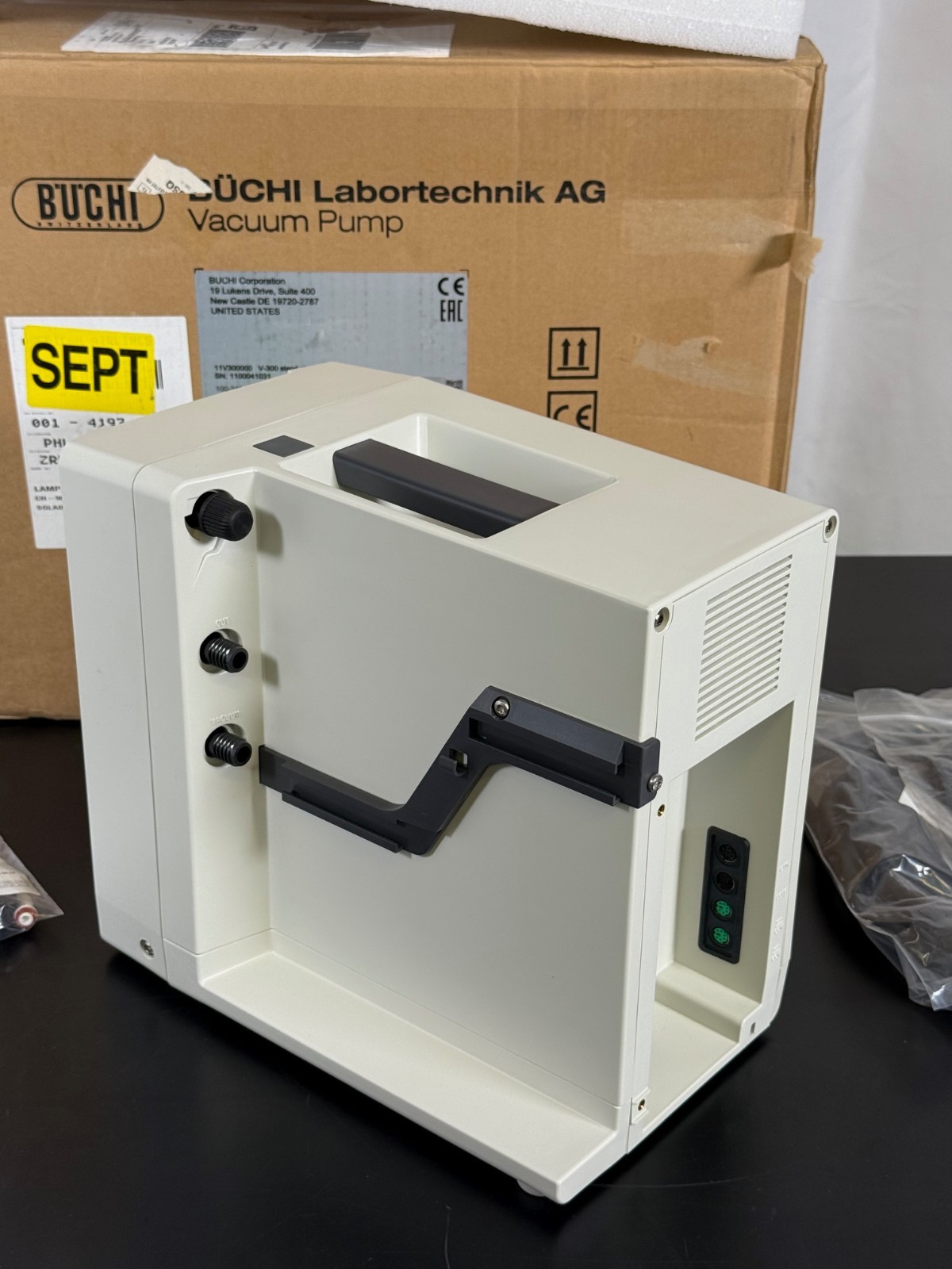 NEW Buchi Vacuum Pump V-300, for R-300 and other Rotavapor Evaporator – BEST!!