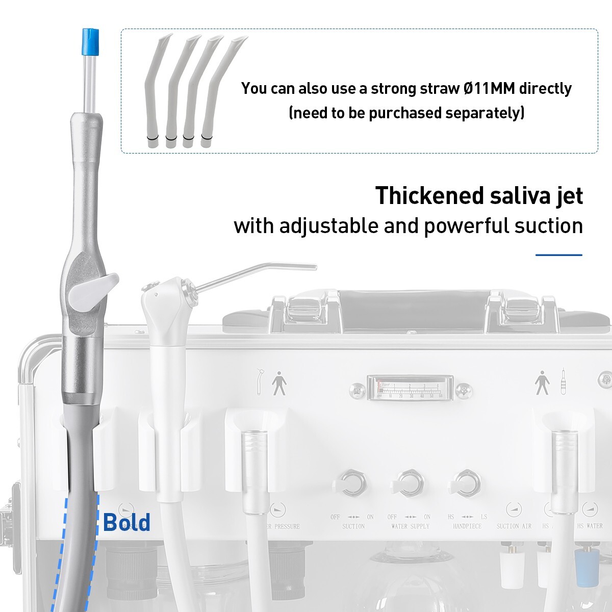 FDA Portable Dental Delivery Unit System Air Compressor Scaler