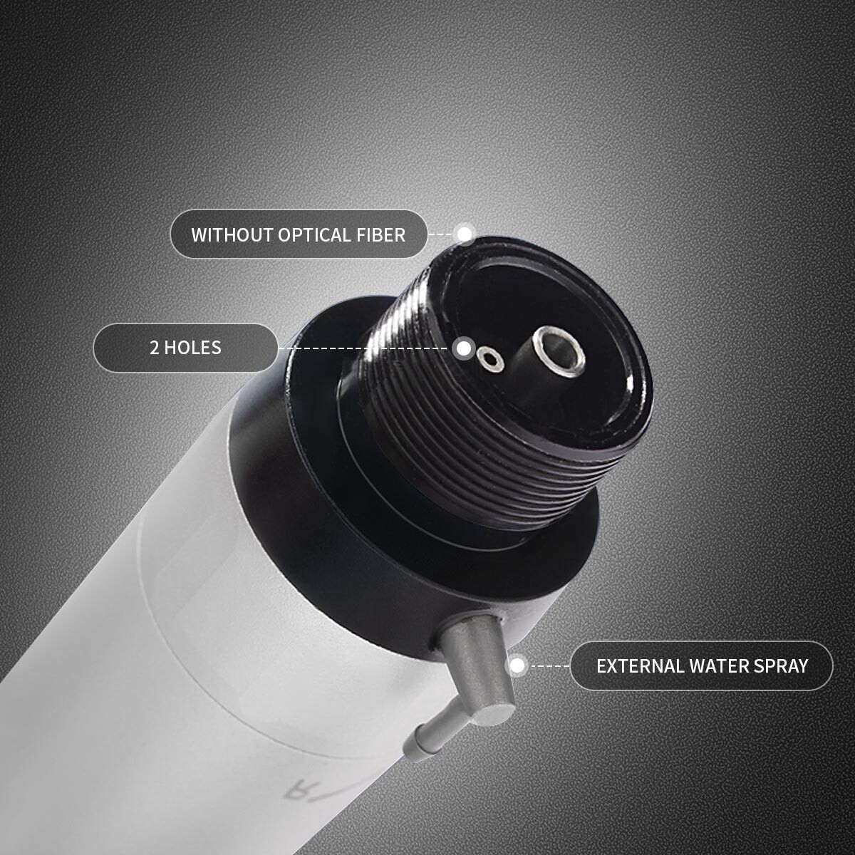 AZDENT Dental E-generator LED High Speed/Slow Low Speed Handpiece Kit 4H/2H