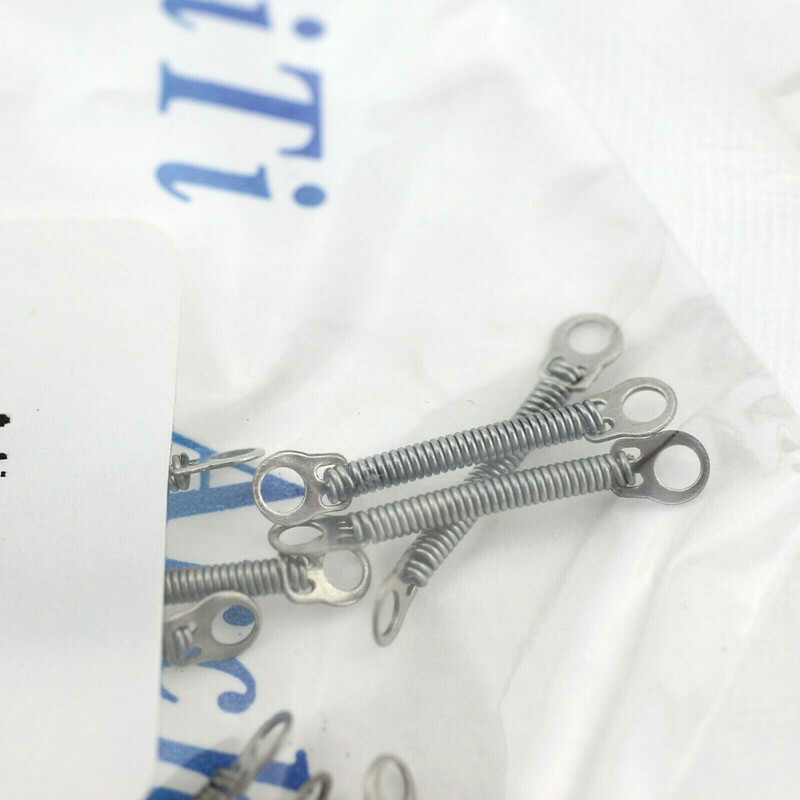 Dental Niti Close Springs Orthodontic Closed Coil Springs with Eyelets 012 9mm
