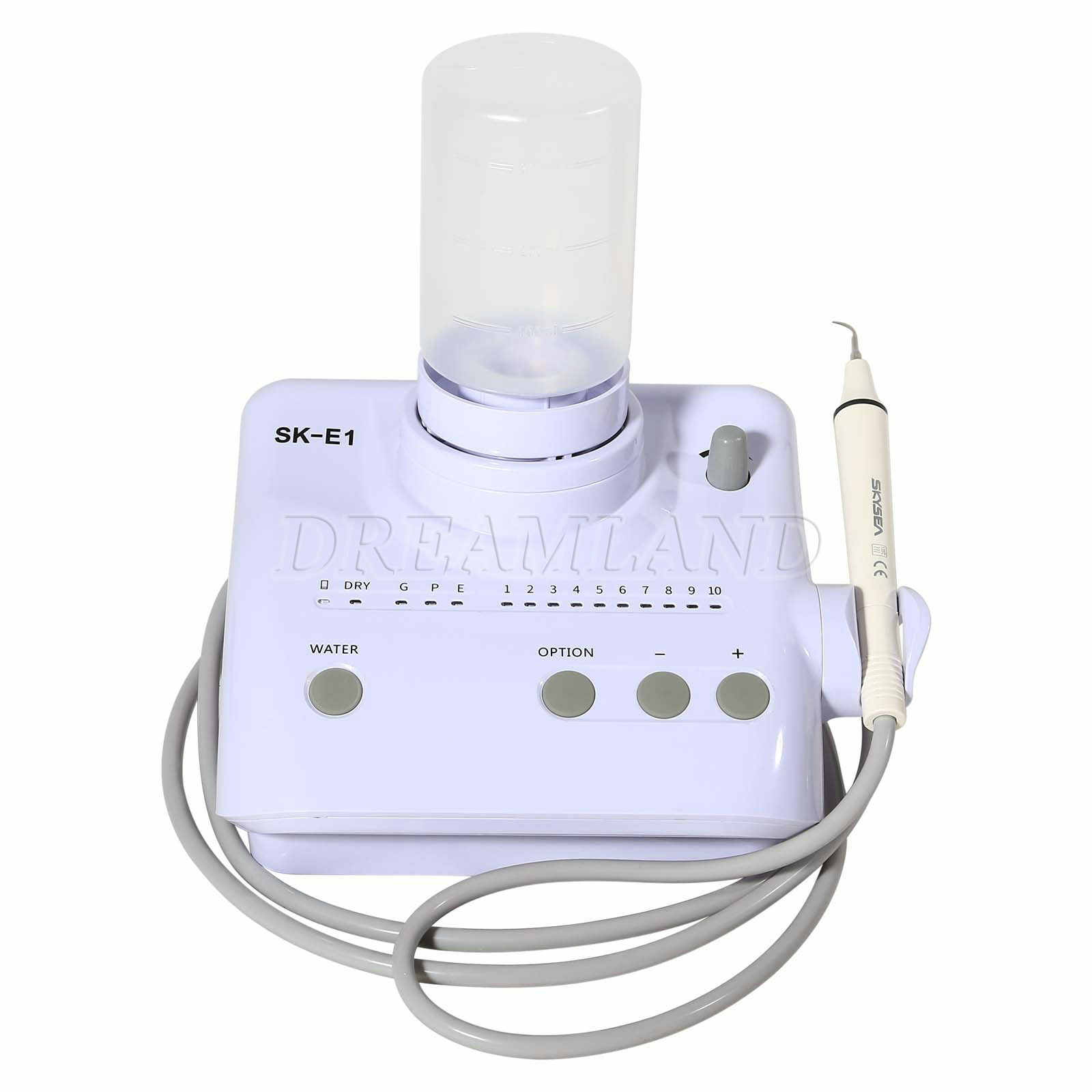 Dental Ultrasonic Scaler SK-E1 fits Woodpecker EMS w/ Handpiece 2 Bottles