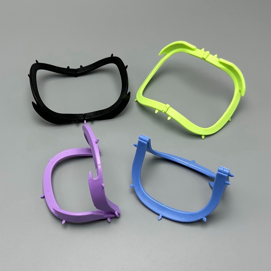 Dental Frame Hager Light X-Ray Film Bracket Rubber Dam Sheet Frames Mix Color*10