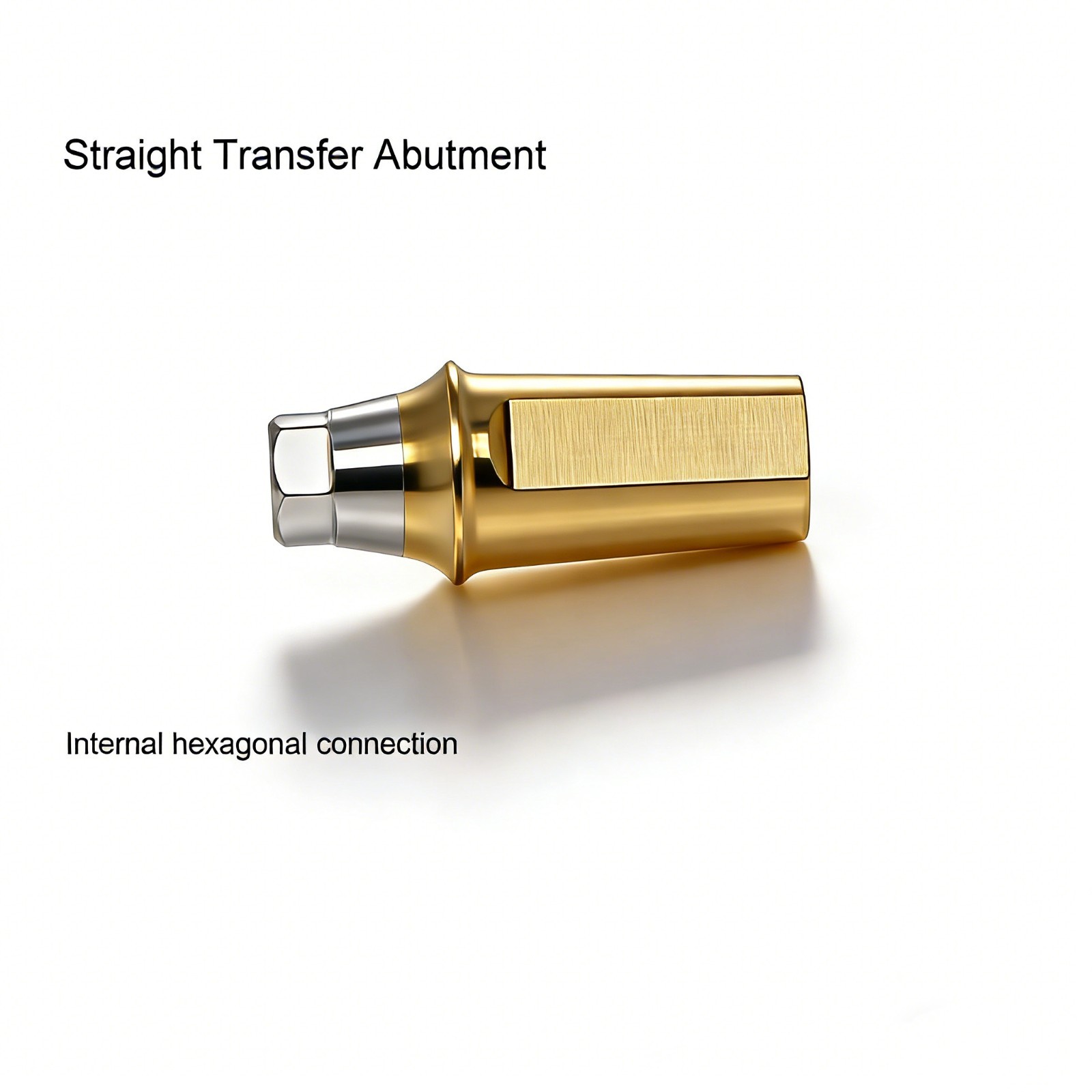 US Dental titanium abutment Compatible Hiossen ET SA Hex Mini/Regular Implants