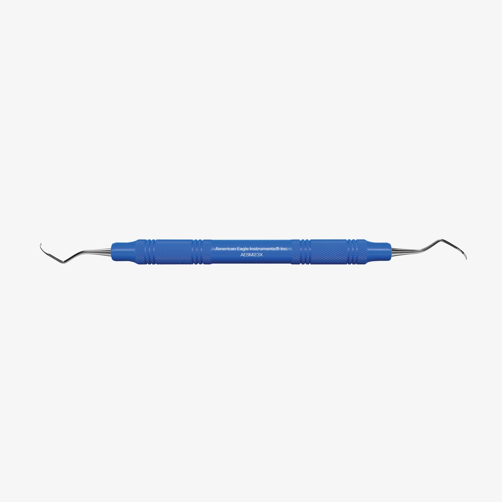 American Eagle AESM23X Double End #M23 Dental Scaler With #3/8 Blue Handle