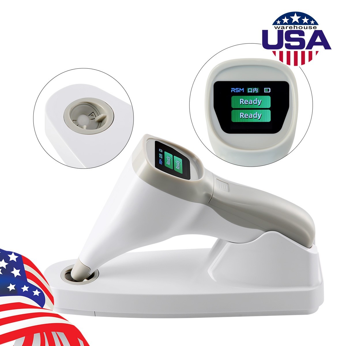 Dental Digital Shade Guide Tooth Color Comparator Teeth Whitening LCD Screen