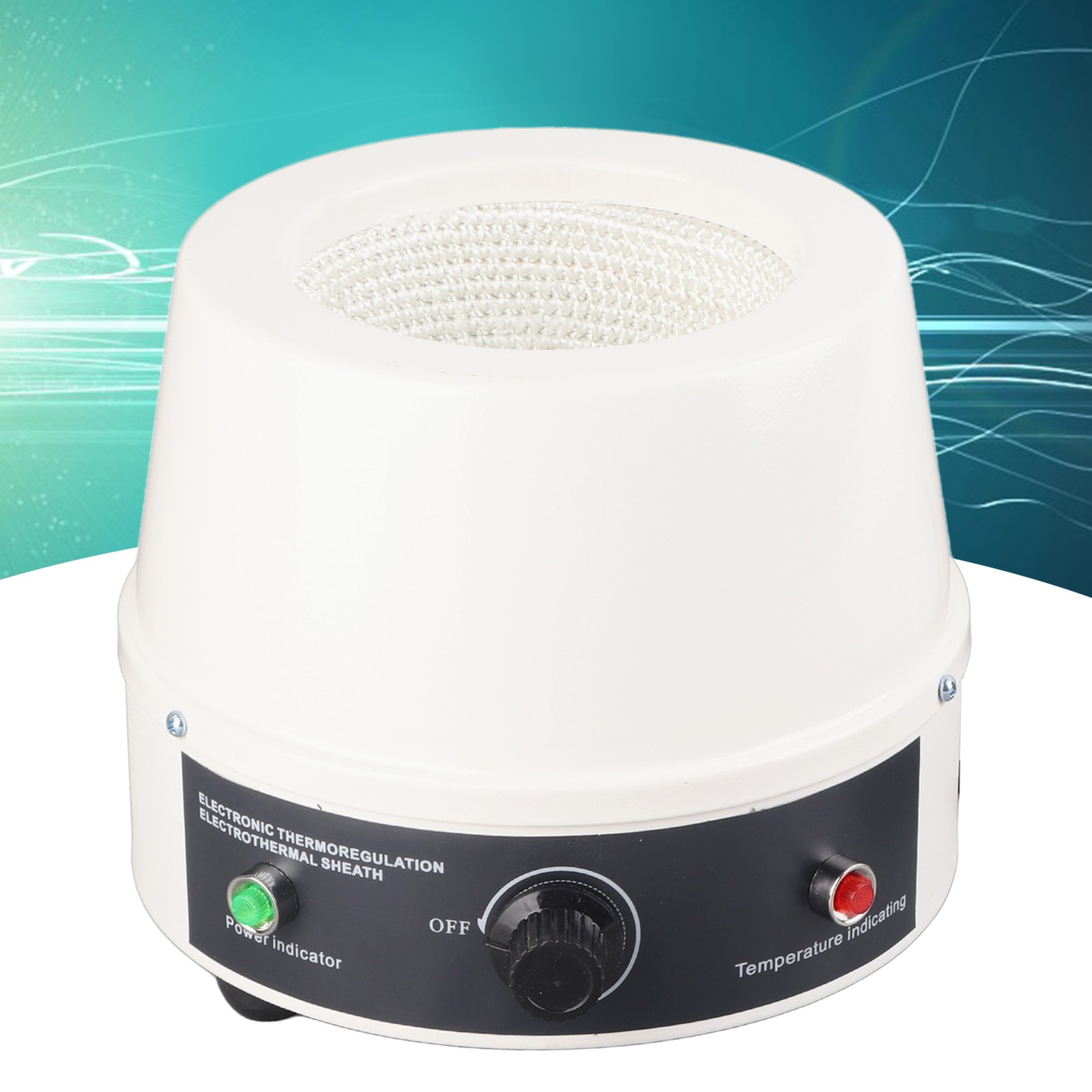 Electric Heating Mantle 500mL 250W 110V US Plug Thermostatic Lab Jacket
