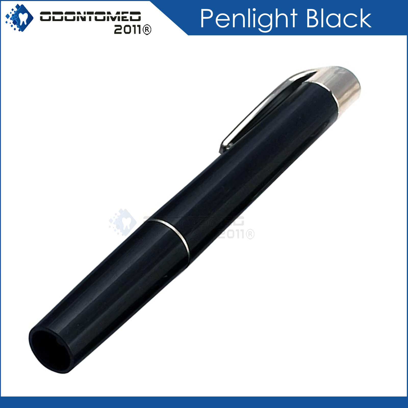1 Disposable Penlights Black Diagnostic ENT Emergency Medical (Led White Light)