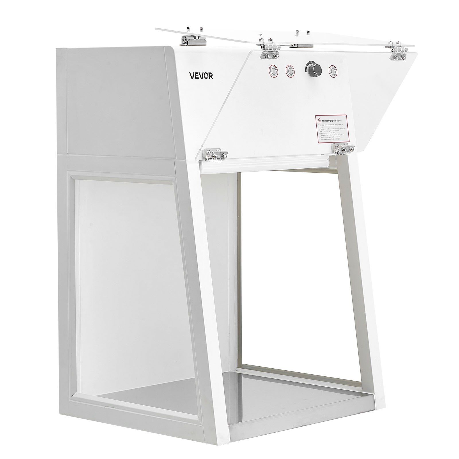 Vertical Laminar Flow Hood, 0.45 m/s Adjustable, LED Light, 65dB, Desktop