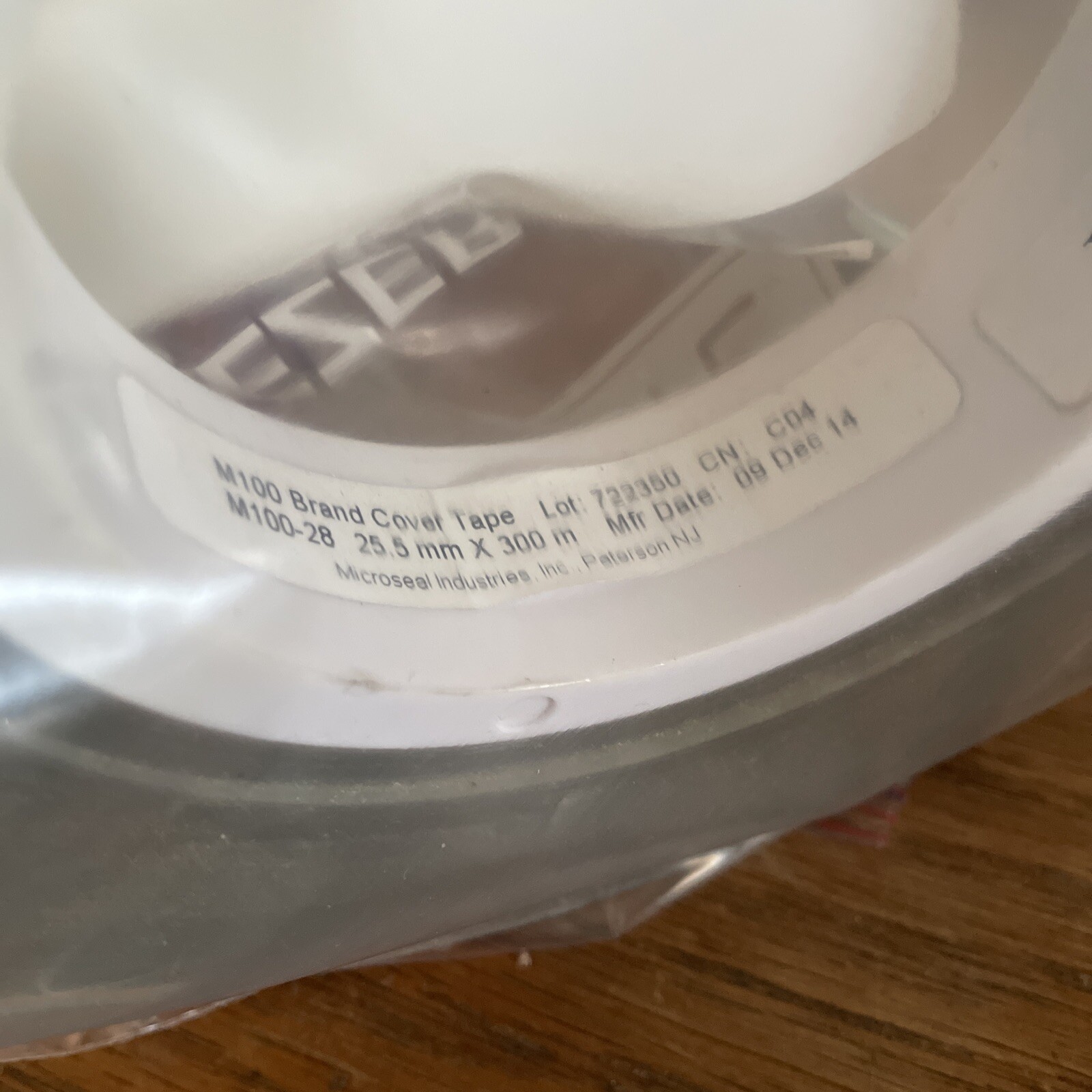 Microseal Cover Tape M100 M100-28 25.5mm x 300m E86 (C1)