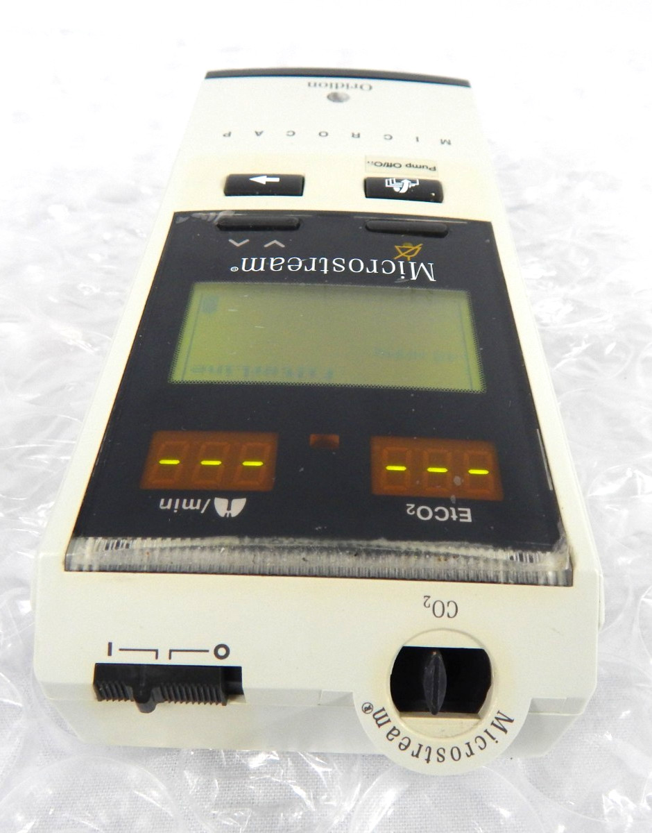 ORIDION MICROCAP HANDHELD CAPNOGRAPH S/N 450