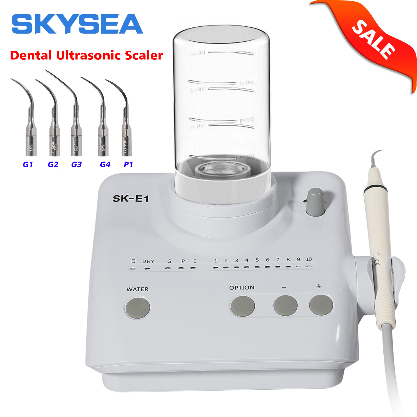 FDA SK-E1 Piezo Dental Ultrasonic Scaler for Cavitron EMS / Tips Handpeice