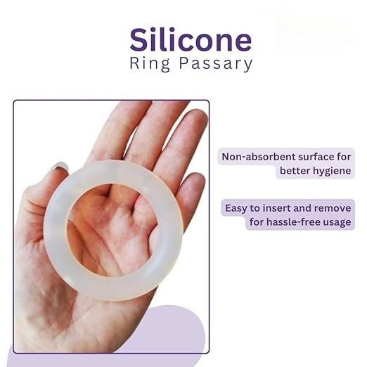 Silicon Ring Vaginal Pessary (70 MM) 4pc