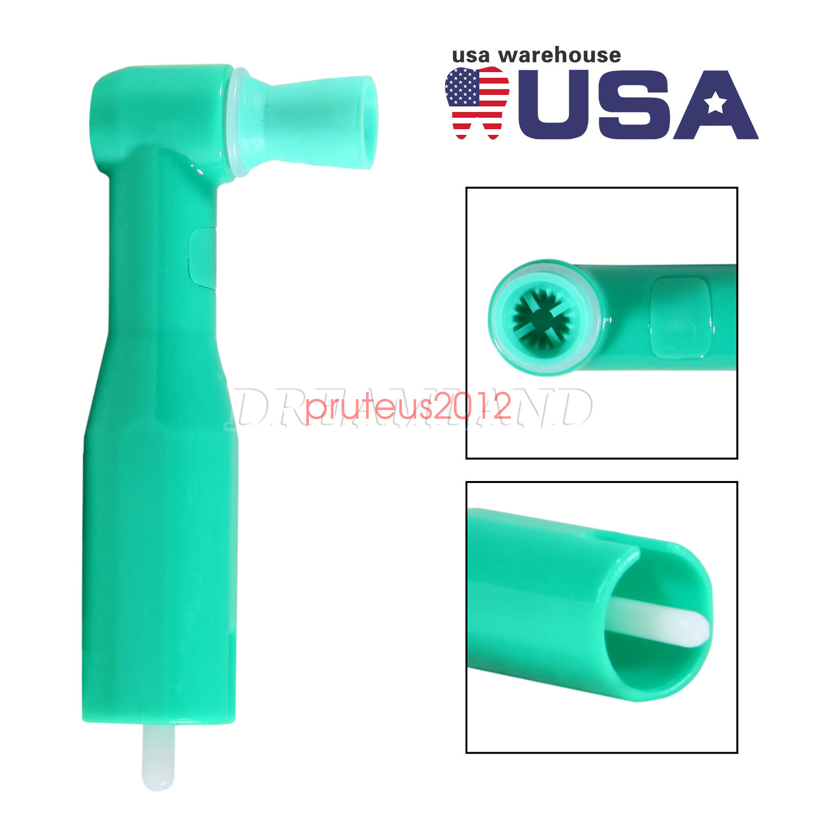 100pcs Dental Disposable Prophy Angles Soft Cup Latex Free Right Angle 90° angle