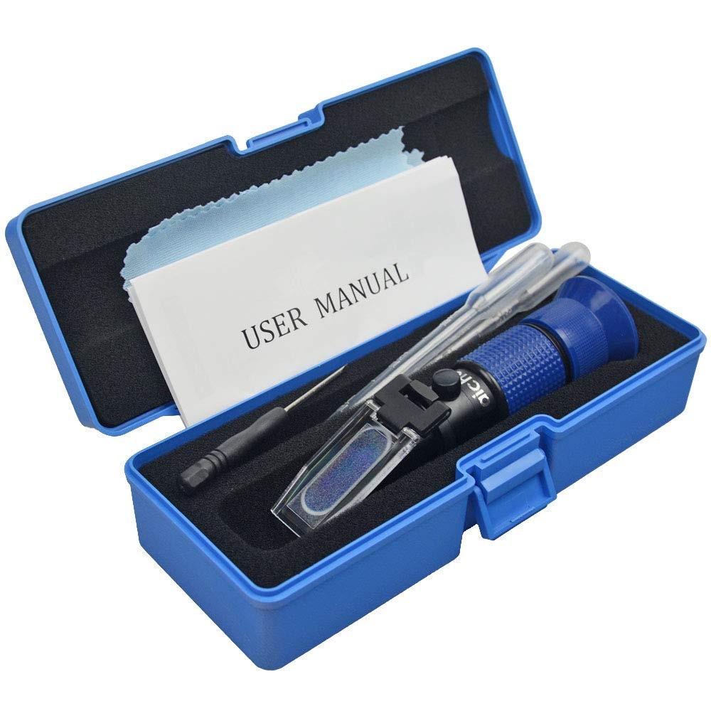Aichose 0-80% Brix Meter Refractometer for Measuring Sugar Content Blue-black