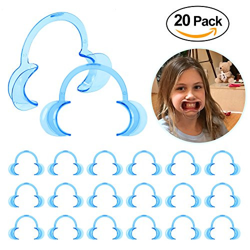 20PC Dental Cheek Retractor Mouth Opener for Children Kids, Family Game