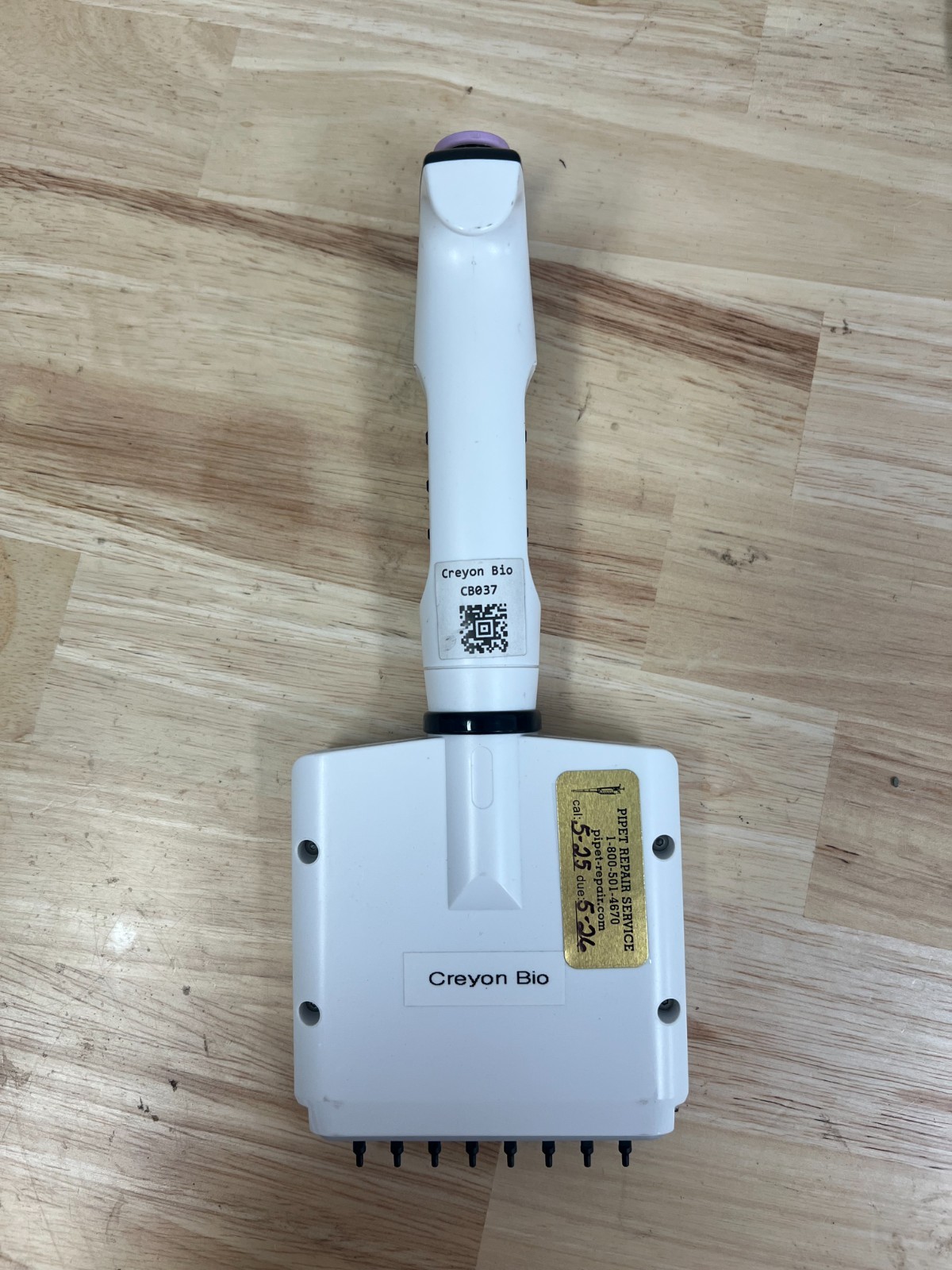 integra evolve pipette 8 channel 12.5ul #3022 Calibrated 2025 May