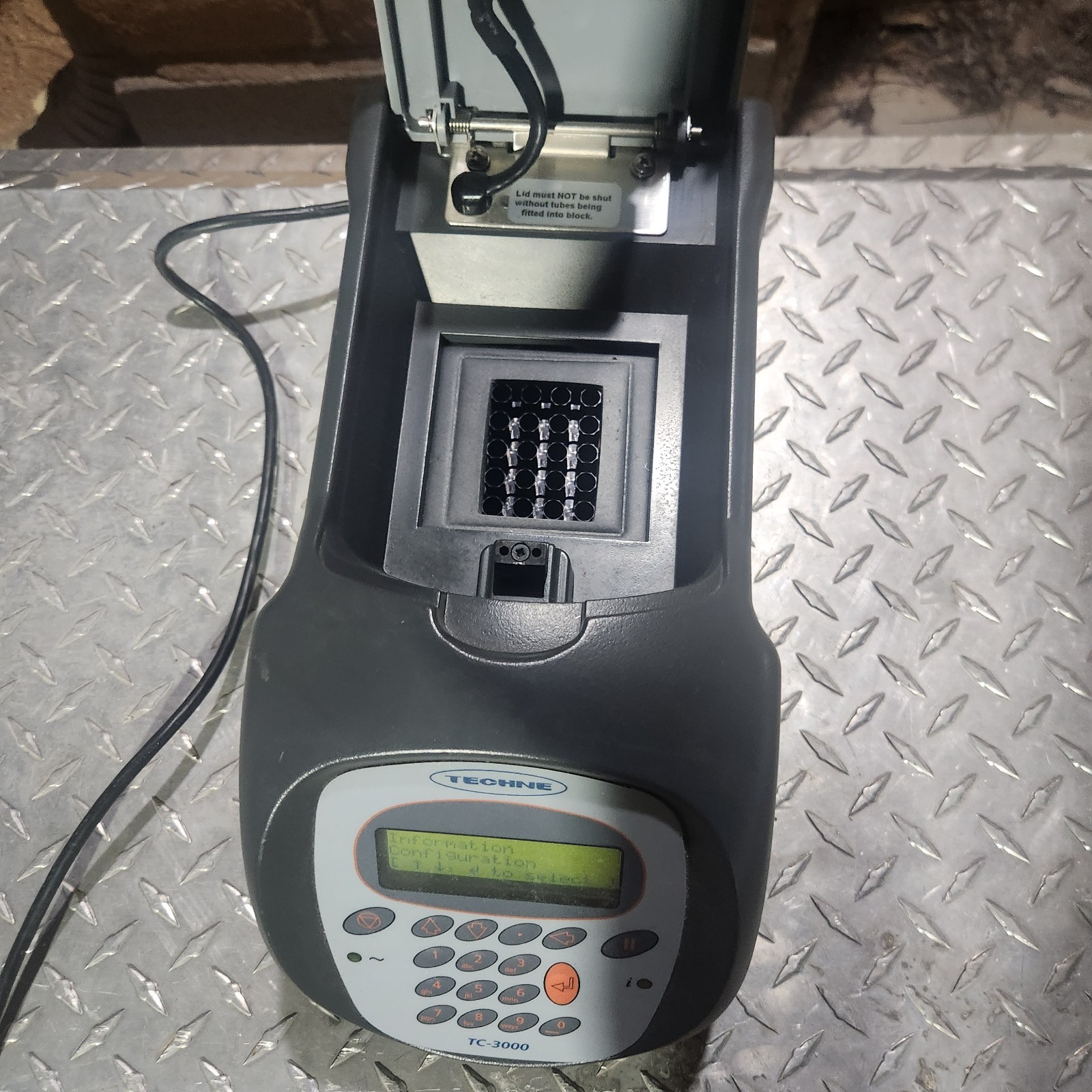 Techne TC-3000 PCR Thermal Cycler Standard System 48-Well 1 Block