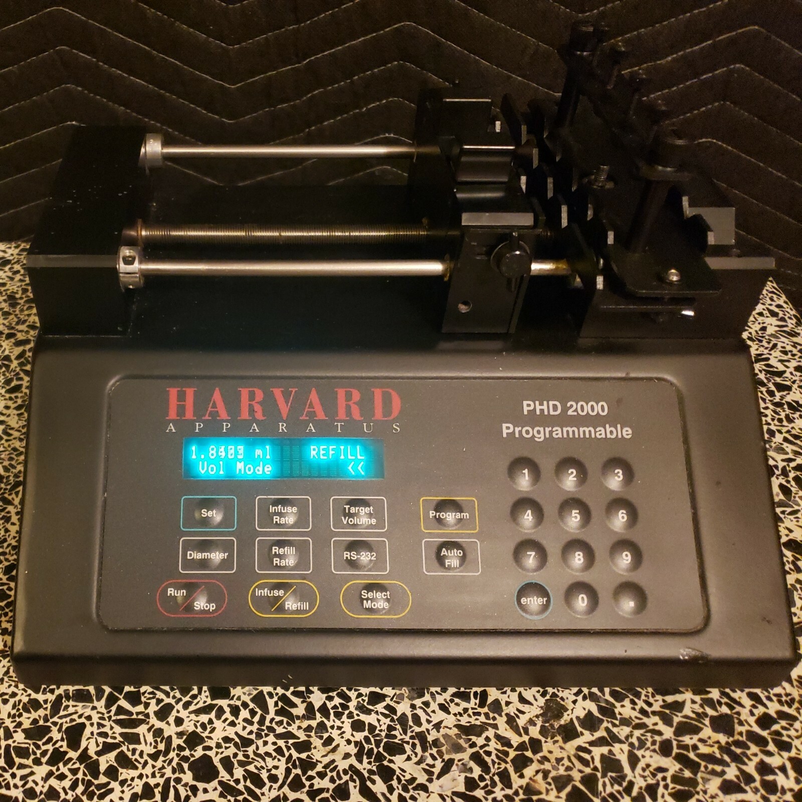 Harvard Apparatus 70-2002 Programmable Syringe Pump w/4X Microdialsys Rack…