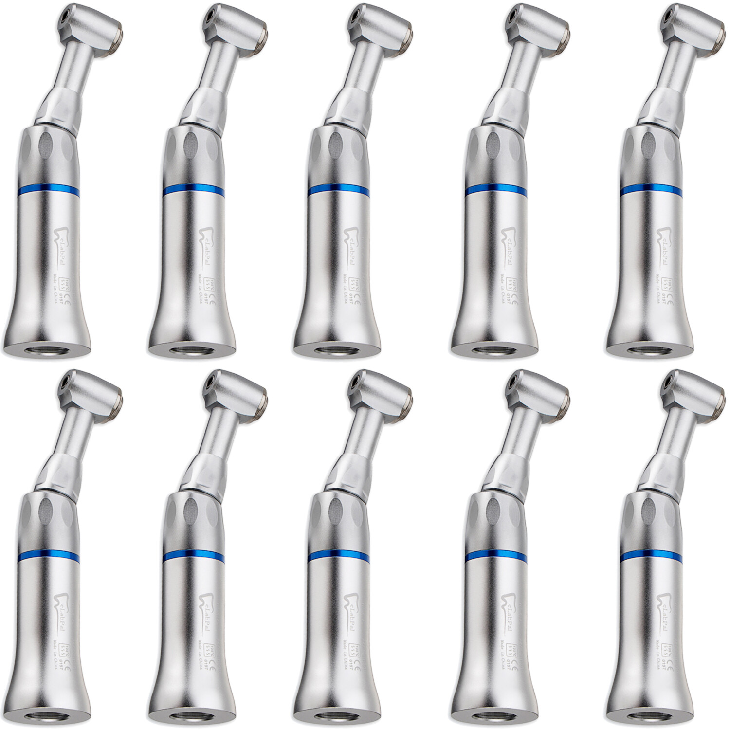 Dental Low Slow Speed Handpiece Contra Angle Push Button E-Type Fit NSK Style US