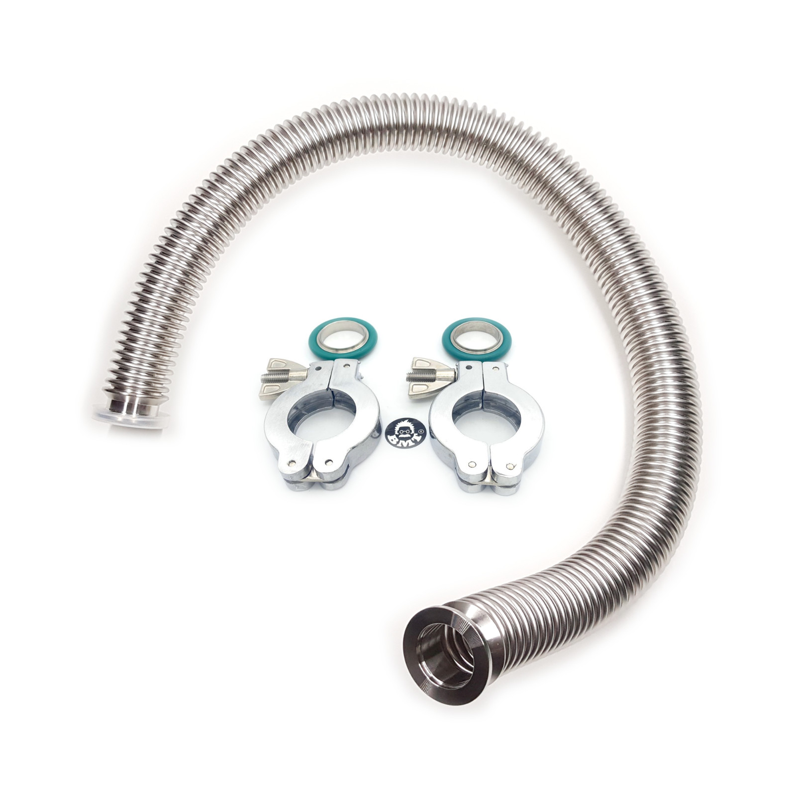 NW25 KF25 bellow hose vacuum coupling corrugated hose clamp sets 100mm to 4000mm