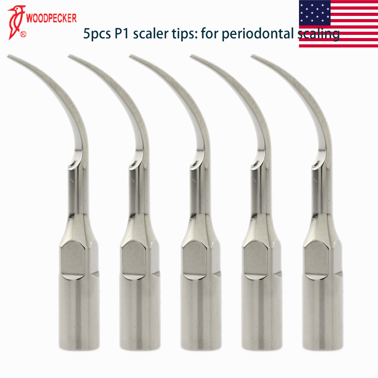Woodpecker EMS Piezo Scaler Tip Dental Ultrasonic Handpiece HW-5L G1 G2 G4 P1 P3