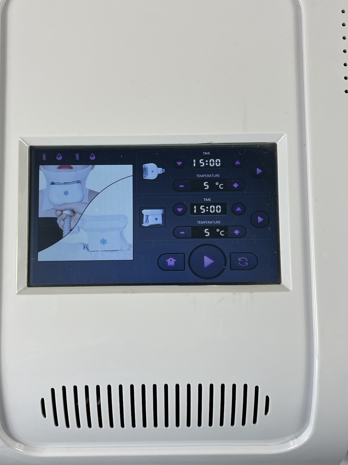 Freezing Double Chin Removal Cool Therapy Body Beauty Machine – Main Unit ONLY