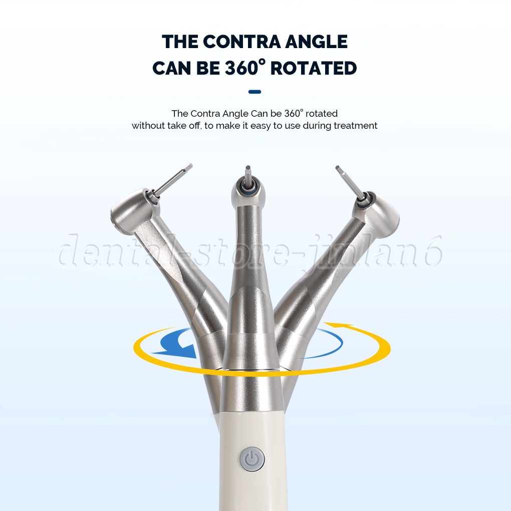 Dental Wireless Implant Electric Torque Wrench Handpiece Driver 360° Rotate Tool