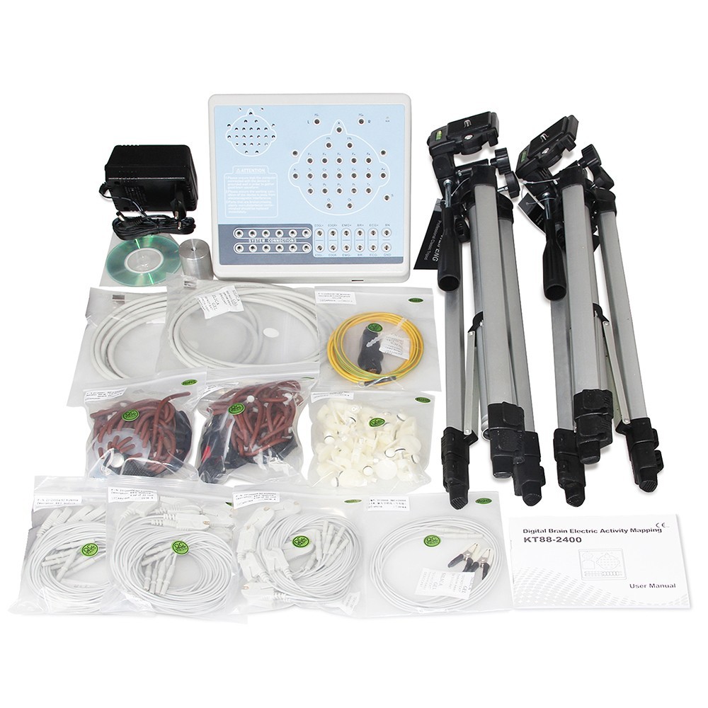 24-Channel EEG Mapping Software Compatible w/ KT88-2400 – Ships USA