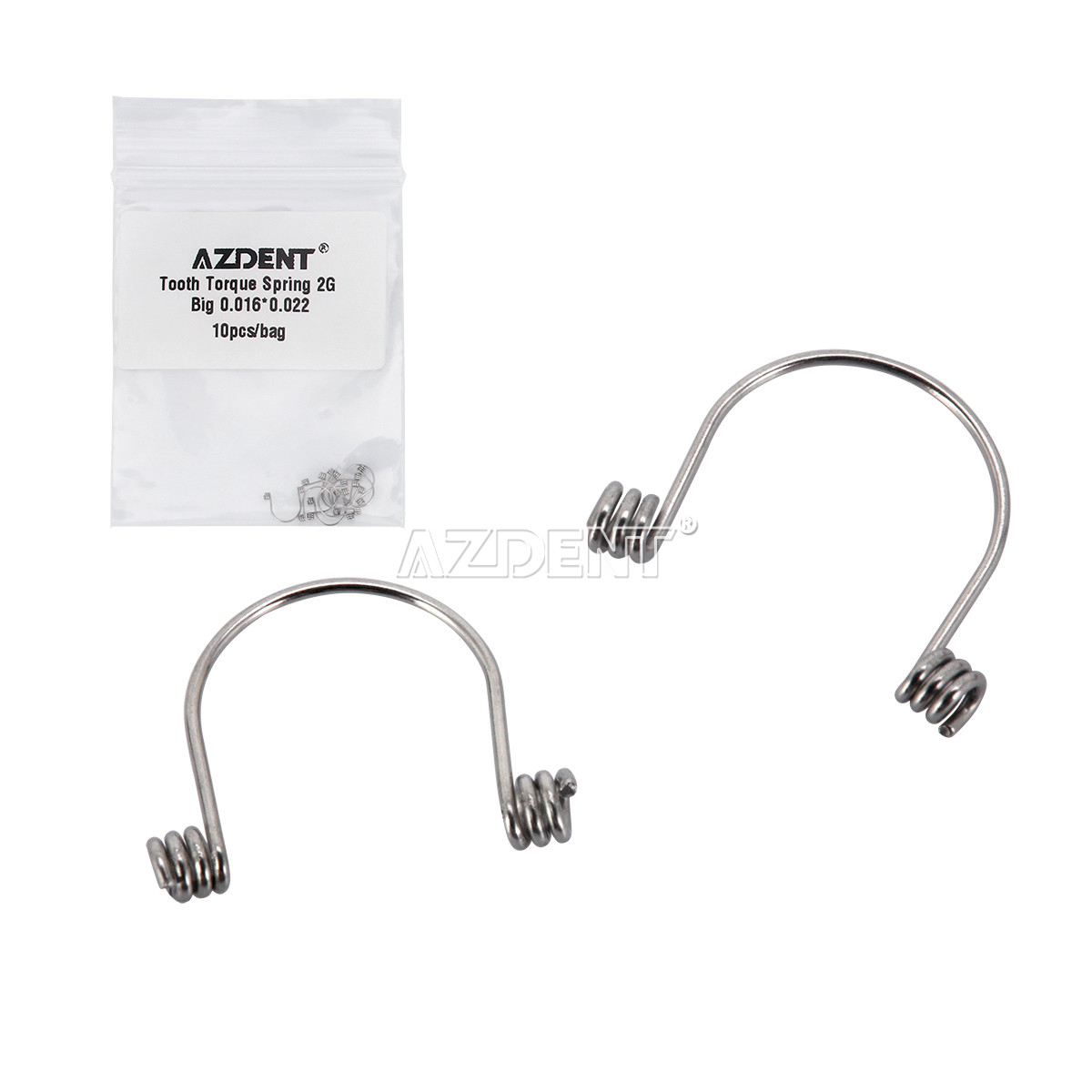 12 Size Dental Orthodontic Anterior Teeth Torque Rectangular Springs 10Pcs/Pack