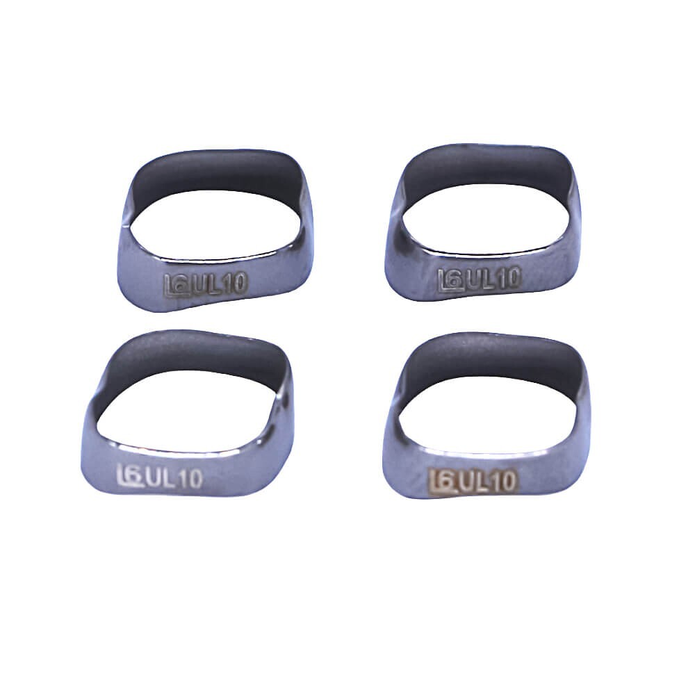 1 Case Dental Orthodontic Plain bands 10-33# 4 kits 96pcs/kit 384pcs
