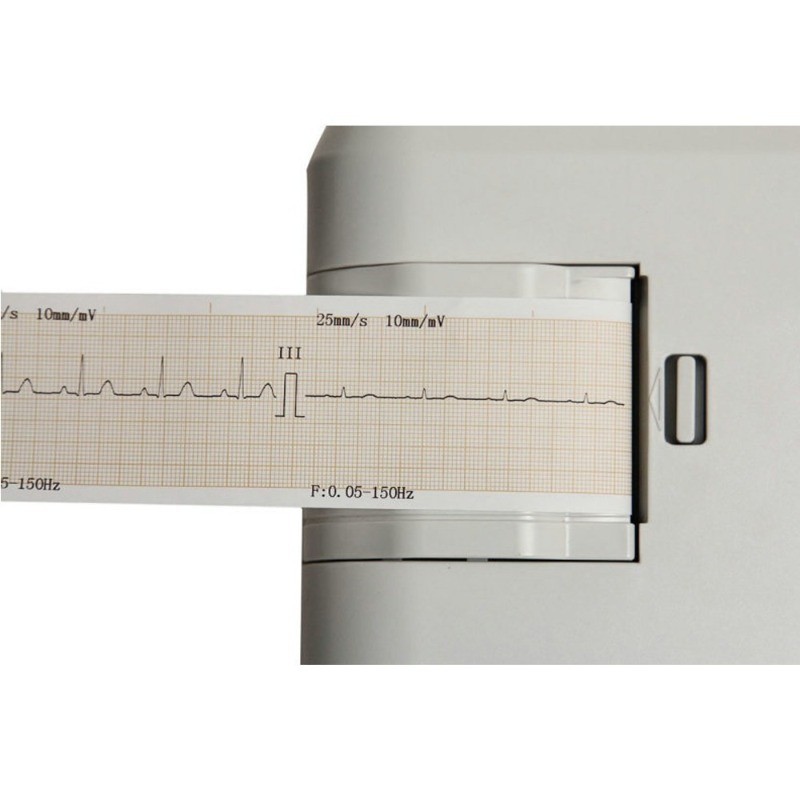 12-Lead Digital 1-Channel EKG Machine ECG100G Medical Electrocardiograph New