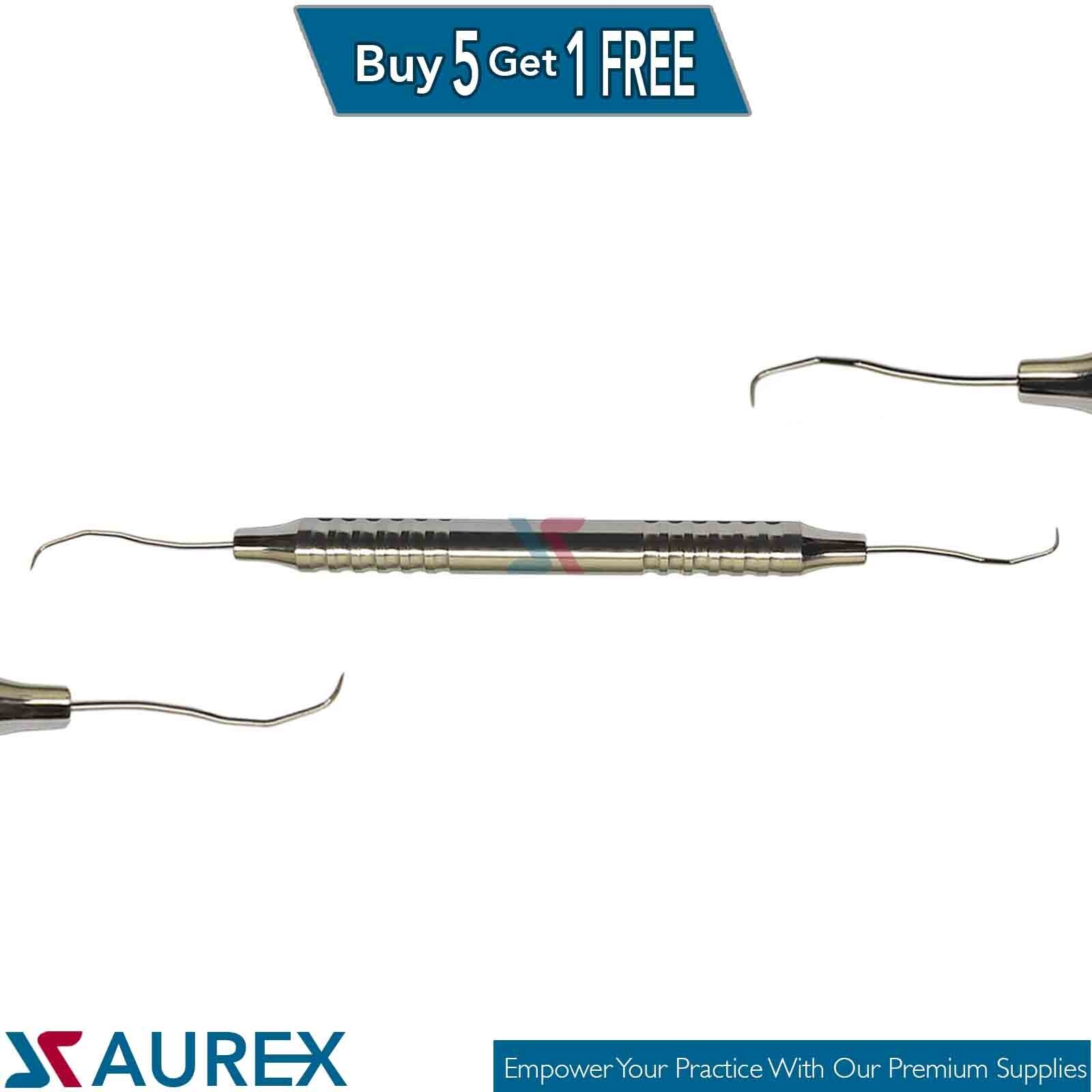 Aurex EXD 11-12Q/6 Double Ended #11/12 Operative Diagnostic Dental Explorer ODU