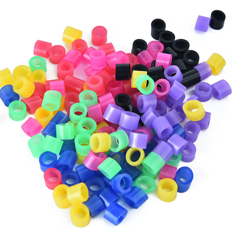 10Packs Dental Autoclavable 135ºC Bands Ring Recognition Silicone Color Large