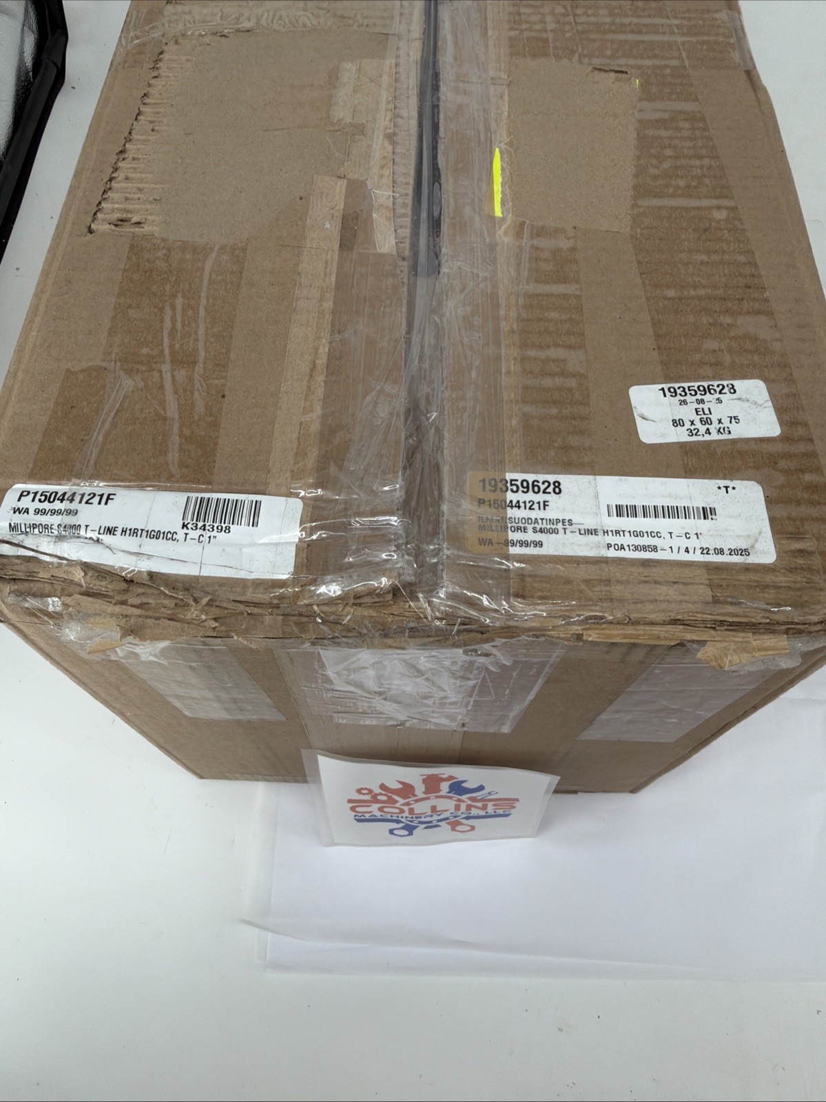 Millipore H1RT1G01CC Single-Round T-Line Sanitary Filter Housing, S4000, 10in