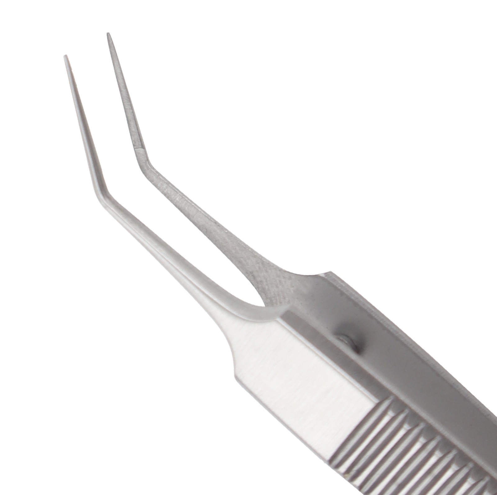 Becher Mcpherson Forceps Angled 10mm Length 8.5 cm Ophthalmic Instruments German