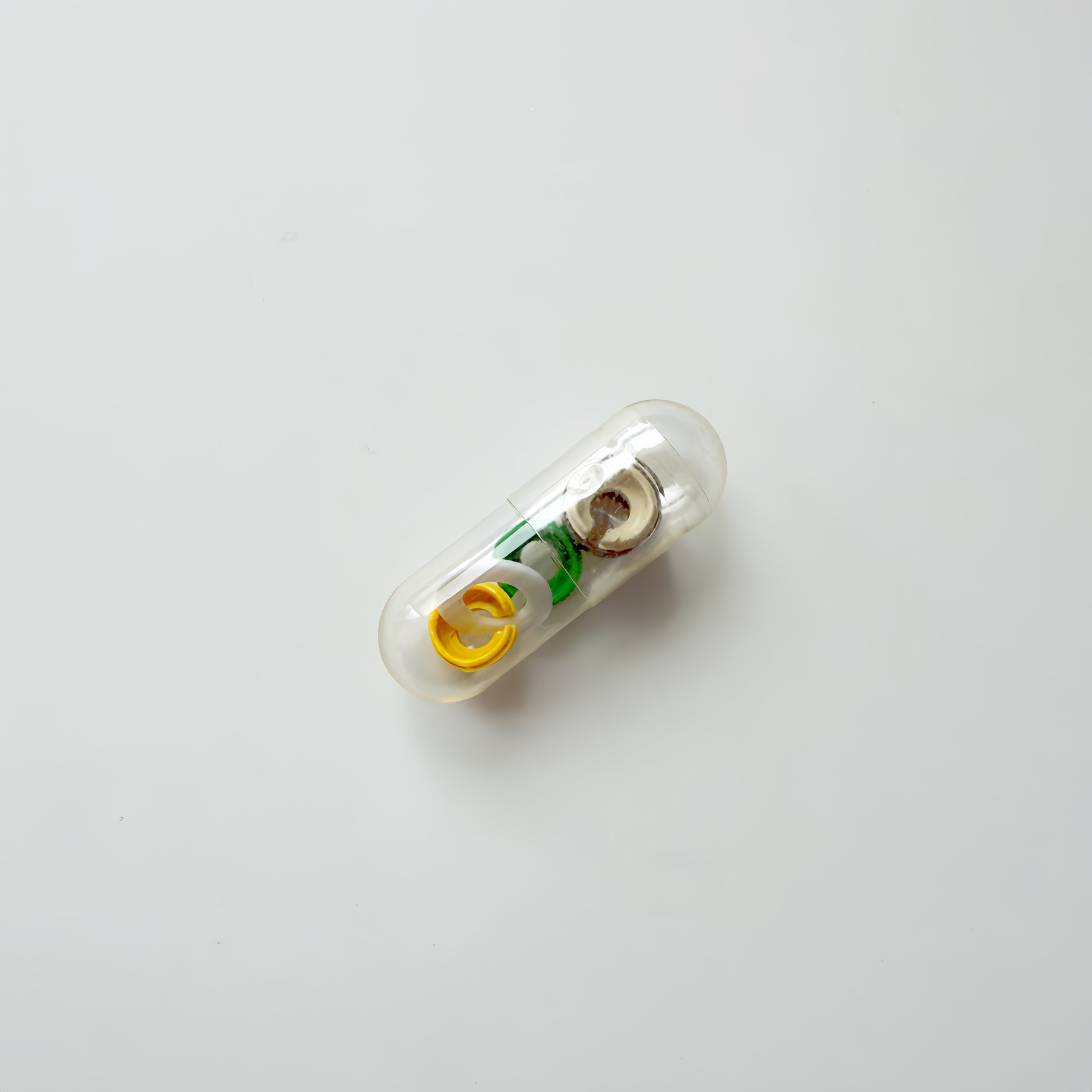 Novaloc Type PEEK Cap Abutment Matrix Titanium Housing Caps Retention Insert Cap