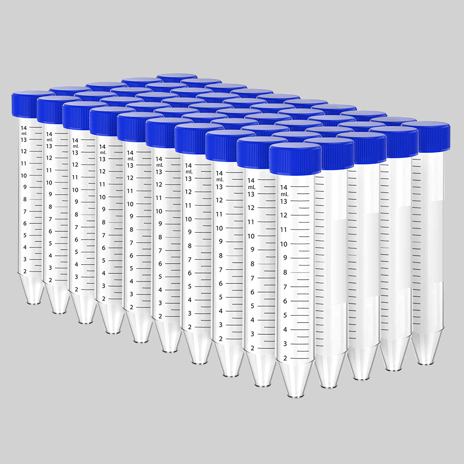 500PCS 15mL Centrifuge Test Tubes+ PTFE Syringe Filters 0.22μm/0.45μm 13mm/25mm