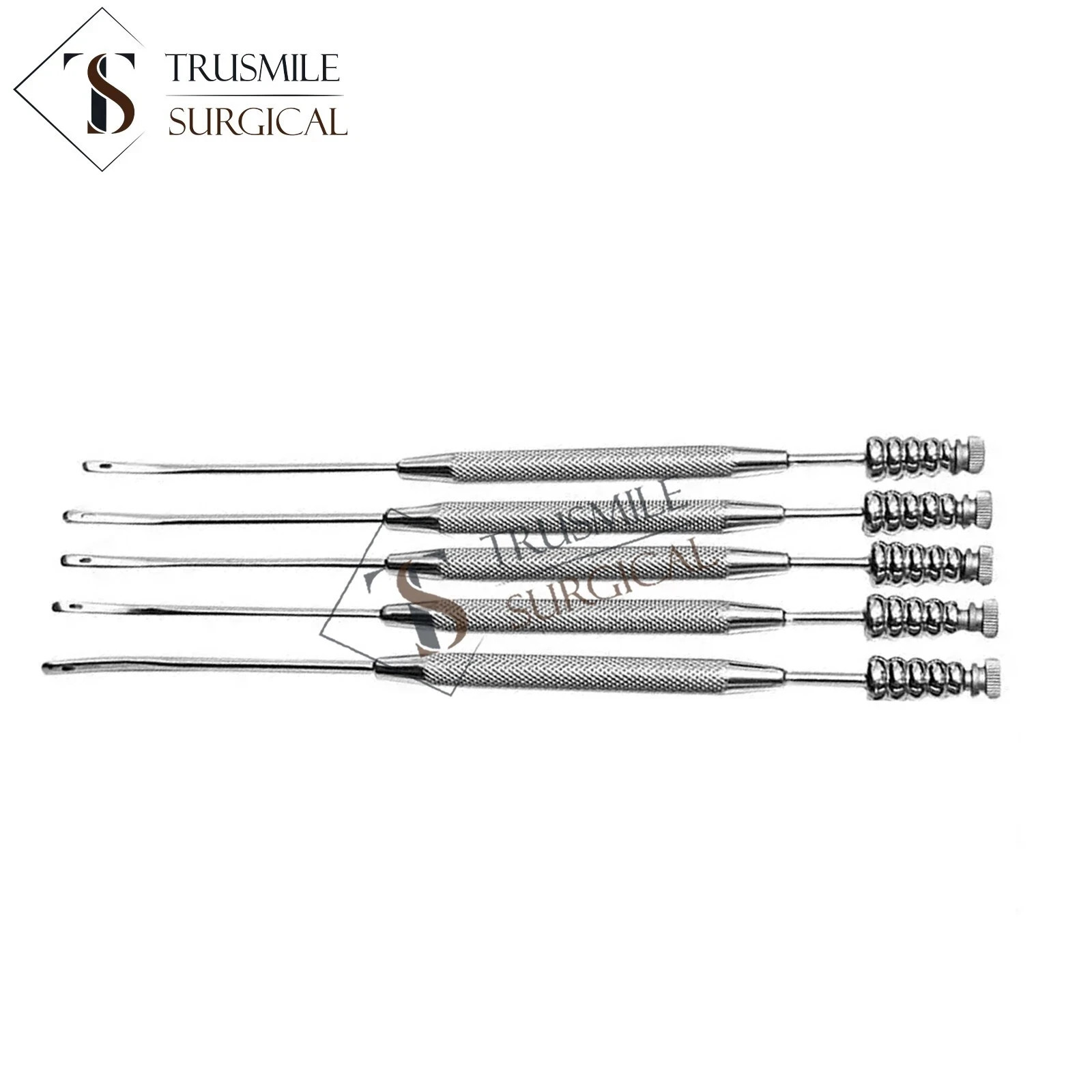 Gromed Freer Septum Periosteal Elevator with Suction 19cm (7½”) – Pack of 5Pcs