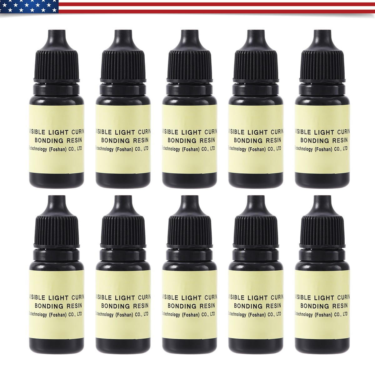 10X Dental 5ml Adhesive Light Cure Dentin Enamel One Step Bonding Composite