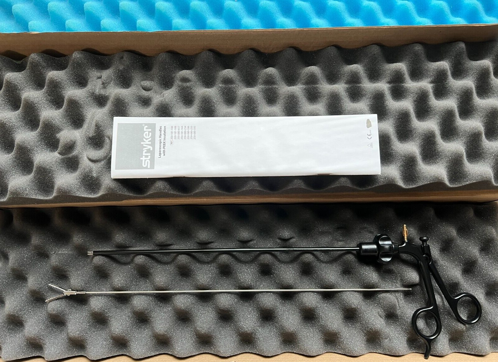 Stryker 250-080-233 Monopolar Handle w/250-080-312 Fenestrated Schertl 5mmx33cm