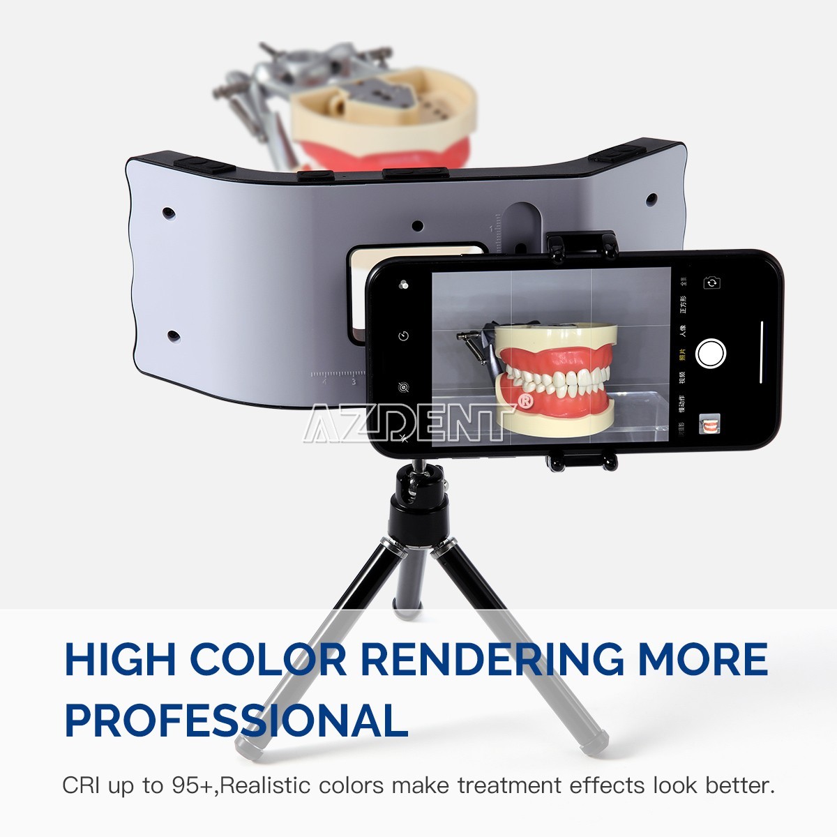 Dental Photography Filling Light Mobile Phones Oral Light/Photo Contrast Set Kit